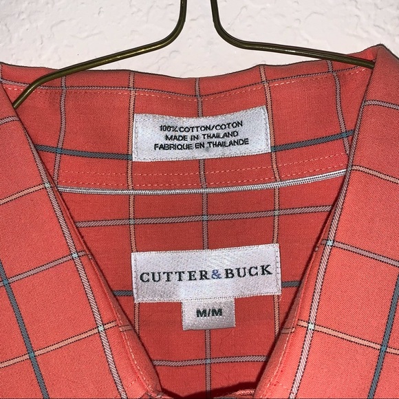 Cutter & Buck long sleeved collared shirt with pocket. 100% cotton. - Picture 3 of 7